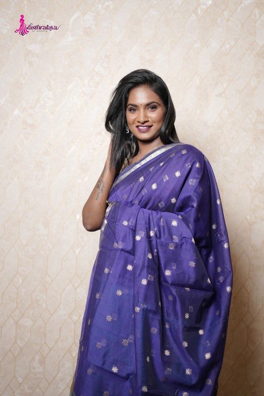 Maheshwari silk Cotton Saree