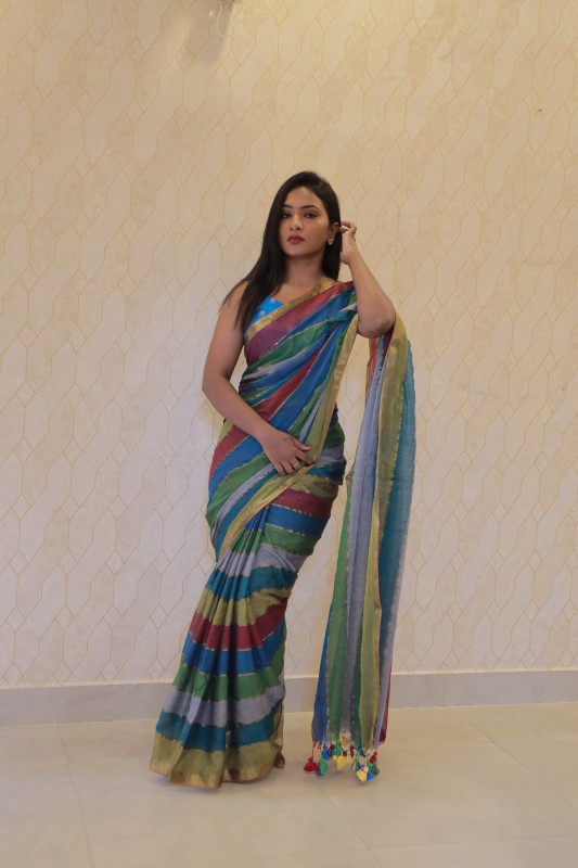 Multi Colour Mul Cotton